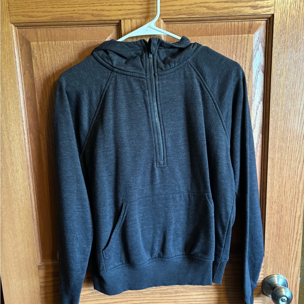 Women’s Charcoal Gray Half-Zip Sweater S